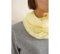 Cecil Damen Ausbrenner Loop Schal in Gelb, Gr: One size