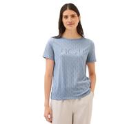 Cecil Damen Ausbrenner-Shirt mit Wording