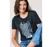Cecil Damen B323117 T-Shirt, Universal Blue, XS