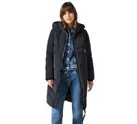 Cecil Damen B101057 Puffer Coat w. Detachable Sleeves, dark navy blue, L