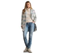 CECIL Damen B101200 Karierter Mantel, Strong Mint, XXL
