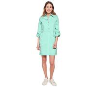 CECIL Damen B143530 Jeanskleid, Clary Mint, X-Large