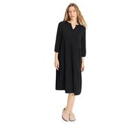 CECIL Damen B144064 Struktur Tunika Kleid, Black, XS