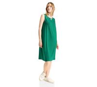 CECIL Damen B144114 Jersey Kleid Unifarbe, Malachite Green, S