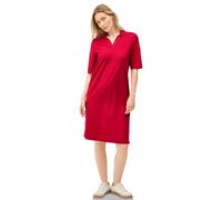 CECIL Damen B144554 Piquée Polo-Kleid, Glazed Apple Red, XXL