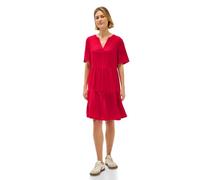 CECIL Damen B144594 Knielanges Volant-Kleid, Glazed Apple Red, L