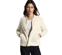 Blouson CECIL, Damen, Gr. XL (44), beige (beige meringues), Stoff, Obermaterial: 90% Polyester, 10% Viskose; Futter: 100% Polyester, unifarben, casual, gerade normal, hoch geschlossener Ausschnitt, La
