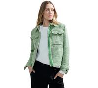 Cecil Damen B212114 Boucle Jacke, celery green, XS
