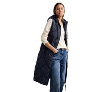 CECIL Damen B220191 Steppweste Lang, deep Blue, S