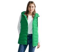 Cecil Damen B220212 Lange Steppweste, grass green, M