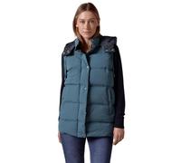 CECIL Damen B220236 Weste mit Kapuze, Dull Teal Blue, XS