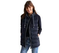 CECIL Damen B220256 Gefütterte Weste, Dark Navy Blue, L