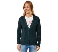 Cecil Damen B253411 Strickjacke, Pine Green Heather Melange, S