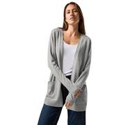CECIL Damen B253785 Offener Cardigan, Chalk Grey Melange, XS