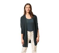 CECIL Damen B253948 Offener Feinstrick Cardigan, Slate Khaki, Medium
