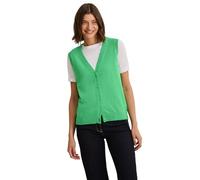 CECIL Damen B253949 Feinstrick Weste, iced neon Green, XXL