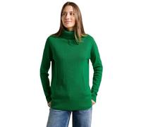 CECIL Damen B302423 Rollkragenpullover, Grün, M