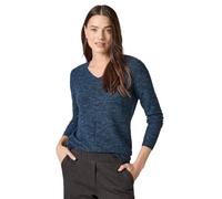 CECIL Damen B302767 Strukturmix-Pullover, Heather Petrol Melange, S EU