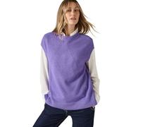 CECIL Damen B302960 Pollunder Mit Strukturmix, Lilac Melange, XS EU