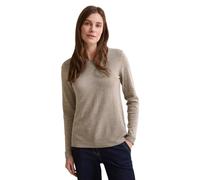 CECIL Damen B302977 Strukturshirt, Oak Wood Beige Heather Melange, M EU