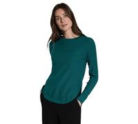 CECIL Damen B303092 Strukturpullover, Petrol Green, M EU