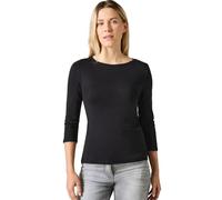 CECIL Damen B317389 Basic T-Shirt In Unifarbe, Deep Charcoal Grey,XS