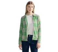 Shirtjacke CECIL Gr. L (42), grün (celery green) Damen Shirts V-Shirts Jacquard (14404710-L)