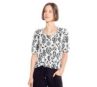 CECIL Damen B321507 Tunika T-Shirt, Vanilla White,L