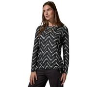 CECIL Damen B321889 EOS_Cosy AOP Shirt, Schwarz,L