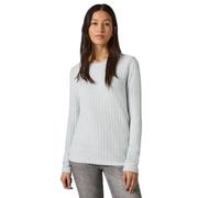 CECIL Damen B321895 EOS_Cosy Rib Shirt, Iced Salvia Green Melange,M