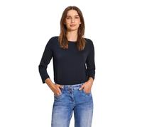 CECIL Damen B321963 Jersey-Shirt, universal Blue, Large