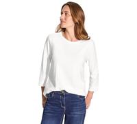 CECIL Damen B321963 Jersey-Shirt, Vanilla White, X-Large