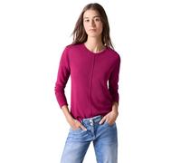 Langarmshirt CECIL Gr. L (42), pink (jewel pink) Damen Shirts (96441715-L) jewel pink
