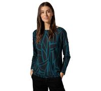 Cecil Damen B322476 Shirt Mit Knöpfen, Schwarz,XXL