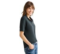 CECIL Damen B322947 Piquée Poloshirt, Slate Khaki, XS