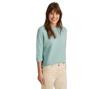 CECIL Damen B322967 Ajour Strukturshirt, cool salvia Green, XL