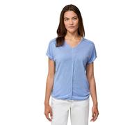 CECIL Damen B323070 T-Shirt mit Deko-Nähten, Fresh Light Blue, XL