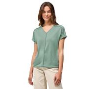 CECIL Damen B323070 T-Shirt mit Deko-Nähten, Matcha Green, XS