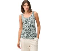 CECIL Damen B323073 Top mit Smok-Details, Balmy Khaki, XS