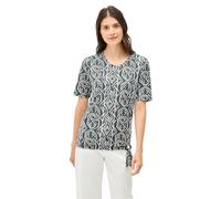 CECIL Damen B323074 T-Shirt in Ausbrenner-Optik, Balmy Khaki, S