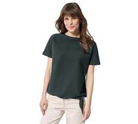 Cecil Damen T-Shirt mit Struktur in Grün, Gr: S