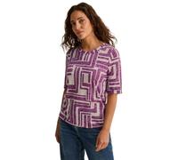 Cecil Damen B323116 T-Shirt, Anemone Pink, XS