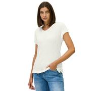 CECIL Damen B323519 Strukturshirt, Vanilla White, L