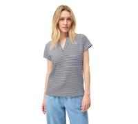Cecil - Gestreiftes Strukturshirt blau - Gr. - S