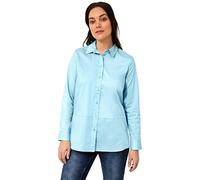 CECIL Damen B343646 Longbluse, Faded Blue, XL