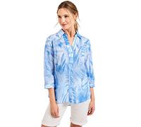 CECIL Damen B343971 Longbluse Bedruckt, Tranquil Blue, Large