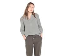 CECIL Damen B344670 Gestreifte Bluse, cool Khaki, M
