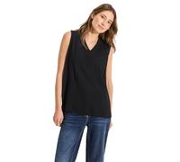 Cecil Damen Struktur Blusentop in Schwarz, Gr: M