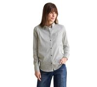 CECIL Damen B345244 Gestreifte Hemdbluse, Schwarz, L EU