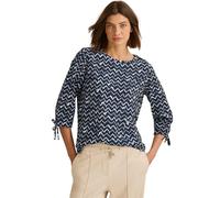 CECIL Damen B345552 Bedruckte Bluse, universal Blue, XS